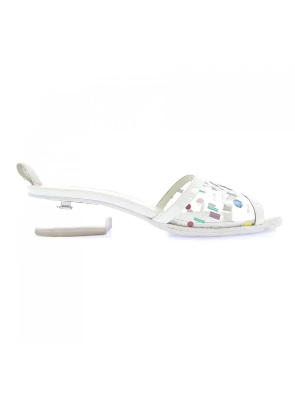 Chanel Sandals White